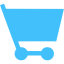 caribbean blue cart 8 icon