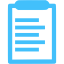 caribbean blue clipboard 8 icon