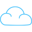 caribbean blue cloud 2 icon