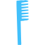 caribbean blue comb 6 icon