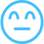 caribbean blue emoticon 7 icon