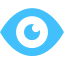 caribbean blue eye 2 icon