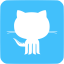 caribbean blue github 8 icon