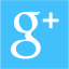 caribbean blue google plus 2 icon