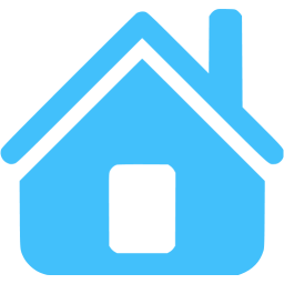 house icon blue png