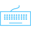 caribbean blue keyboard 3 icon