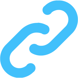Caribbean blue link 7 icon - Free caribbean blue link icons