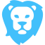 caribbean blue lion icon