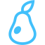 caribbean blue pear 2 icon