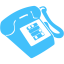 caribbean blue phone 45 icon