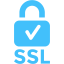 caribbean blue ssl badge 2 icon