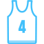 caribbean blue tanktop icon