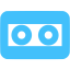 caribbean blue tape drive icon