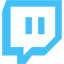 caribbean blue twitch tv icon