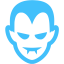 caribbean blue vampire icon