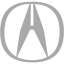 dark gray acura icon