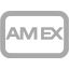 dark gray amex icon