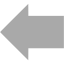 dark gray arrow 109 icon