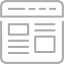 dark gray article icon