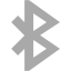 dark gray bluetooth 3 icon
