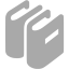 dark gray books icon