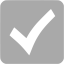 dark gray check mark 8 icon