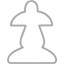 dark gray chess 13 icon