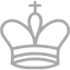 dark gray chess 18 icon