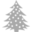 dark gray christmas 15 icon