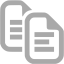 dark gray copy icon