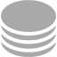 dark gray database 6 icon