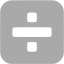 dark gray divide icon