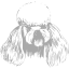 dark gray dog 12 icon