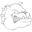 dark gray dog 2 icon
