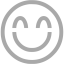 dark gray emoticon 17 icon