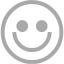 dark gray emoticon 30 icon