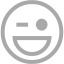 dark gray emoticon 50 icon