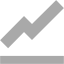 dark gray graph icon