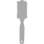 dark gray hair brush 5 icon
