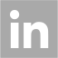 dark gray linkedin 2 icon