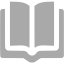 dark gray literature icon