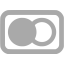 dark gray mastercard icon