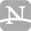 dark gray netscape icon