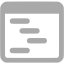 dark gray outline icon