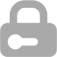 dark gray padlock 10 icon