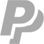 dark gray paypal 2 icon