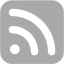 dark gray rss 6 icon