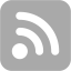 dark gray rss 7 icon