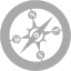 dark gray safari icon