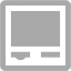 dark gray self service kiosk icon